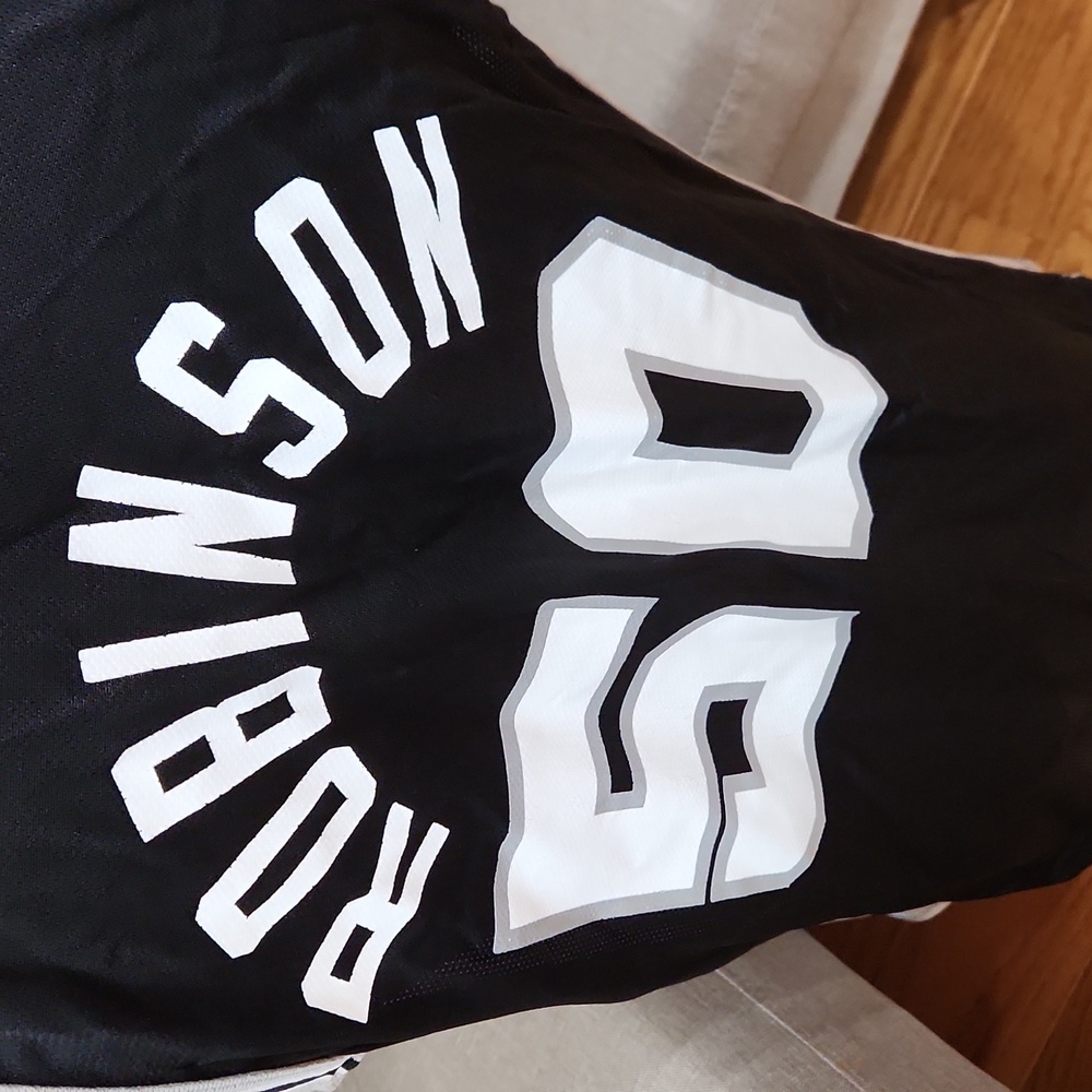 David Robinson Spurs Champion Large 44 Jersey - Picture 12 of 15